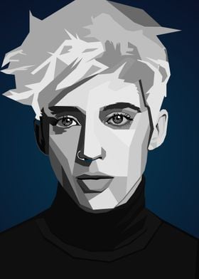 Troye Sivan WPAP Pop Art