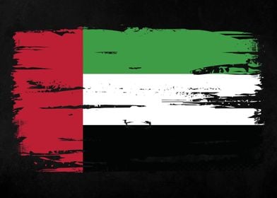 United Arab Emirates Flag