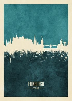 Edinburgh Scotland Skyline