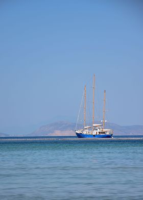 Yacht in the Bay 