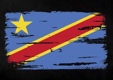 Congo Democratic Rep Flag