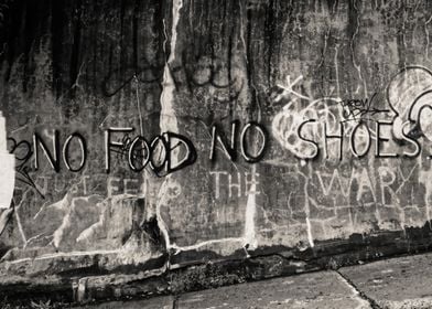 No food no shoes