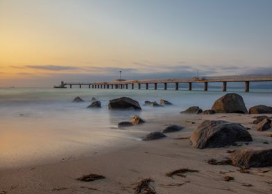 Sunrise at the pier