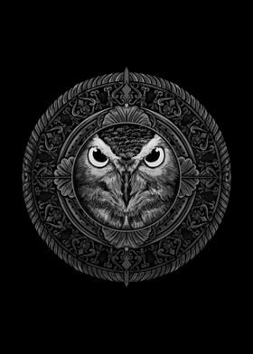 owl mandala 