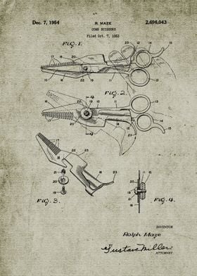 1953 Comb Scissors