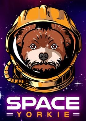 Space Yorkie Terrier