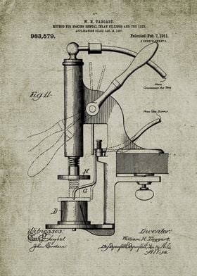 1907 Dental Inlay Fillings