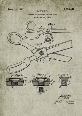 1926 Shears or Scissors