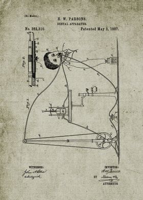 1887 Dental Apparatus