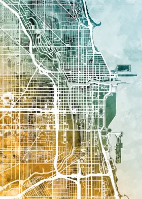 City Maps Teal Orange-preview-0