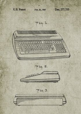 1985 Computer Keyboard