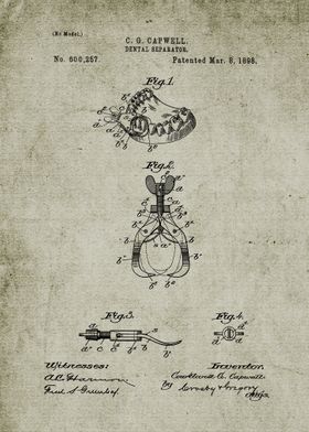 1898 Dental Separator