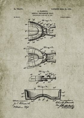 1903 Dental Impression