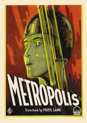 vintage movie metropolis 