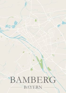 Bamberg Map