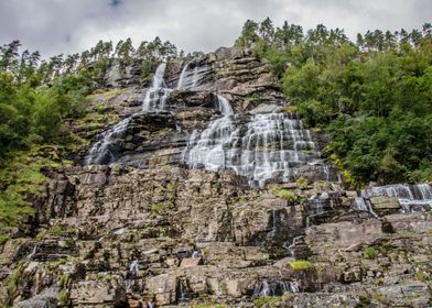 Waterfall in Norway V1