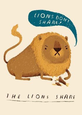 the lions share