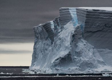 ice berg breaking down