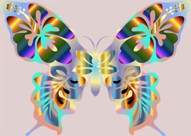 Abstract Butterfly