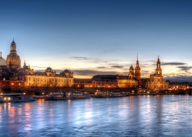 Dresden sunset