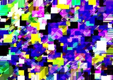 geometric pixel abstract