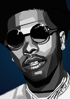 Lil baby Wpap Pop Art