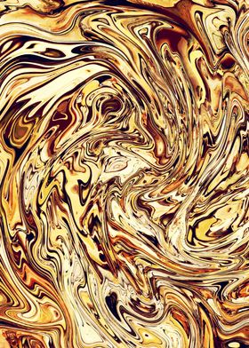 Abstract Marble Painting 