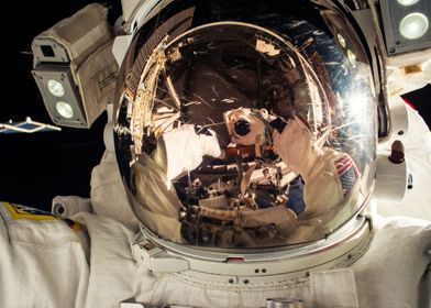 Selfie Astronaut Space