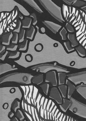 Black and White Coral