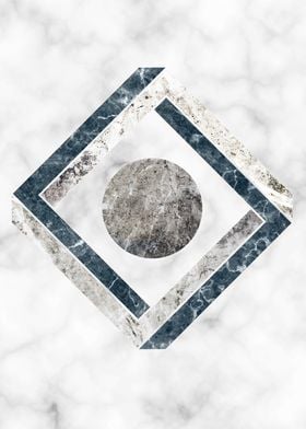 Geometric - marble III