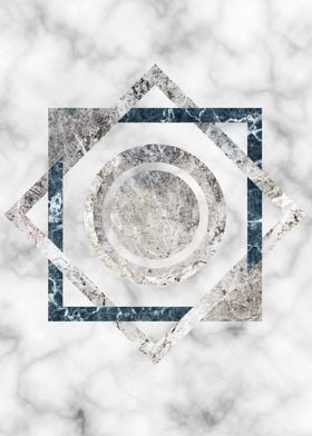 Geometric - marble II