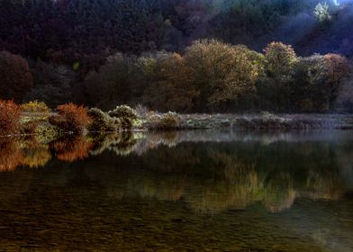 Autumn at Glynneath lakes