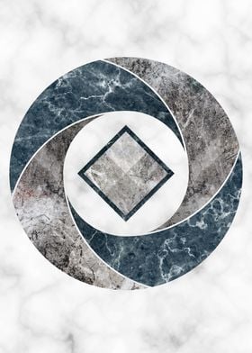 Geometric - marble IV