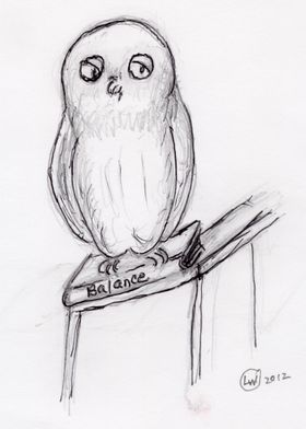 Balancing Owl