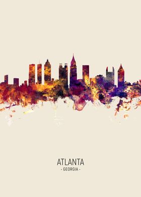 Atlanta Georgia Skyline