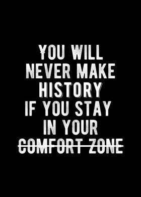 Avoid Your Comfort Zone