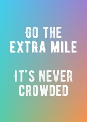 Go The Extra Mile 