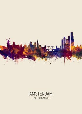 Amsterdam Skyline