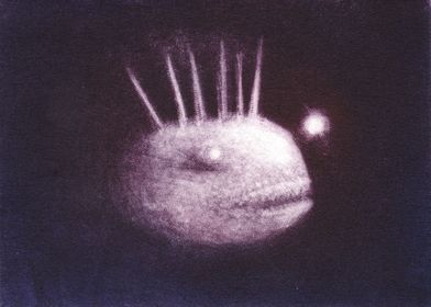 Violet DeepWater Fish
