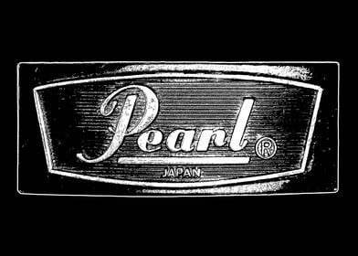 Pearl Drum Badge