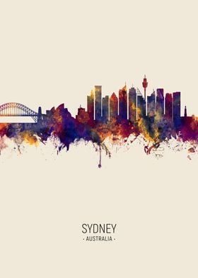 Sydney Australia Skyline