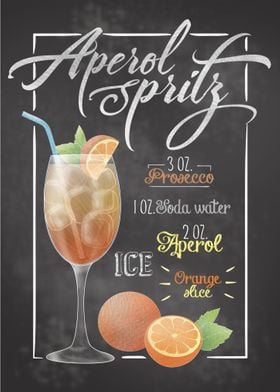 Aperol Spritz Cocktail Bar