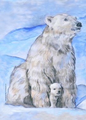Mama Bear and Cub 3