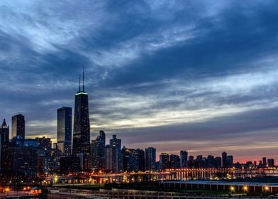 Chicago at Night