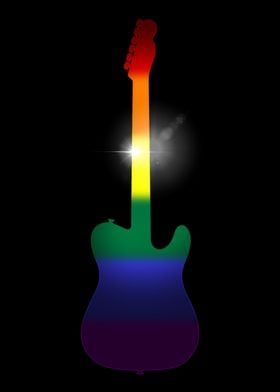 Rainbow Guitar