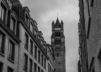 Bruge in Belgium in Winter