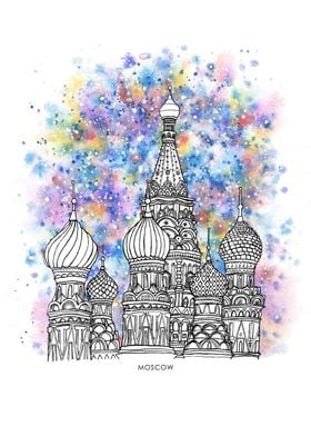 Colorful Moscow