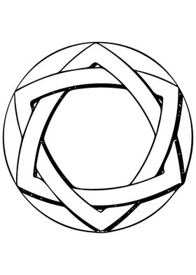 Rounded Hexagram