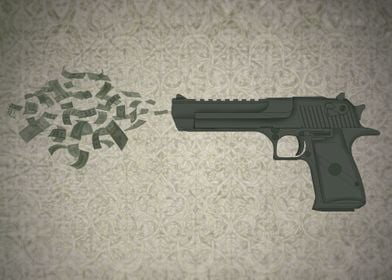 money gun