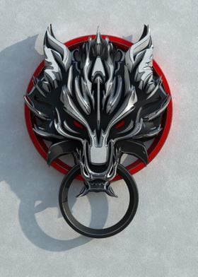 3D Fenrir Emblem